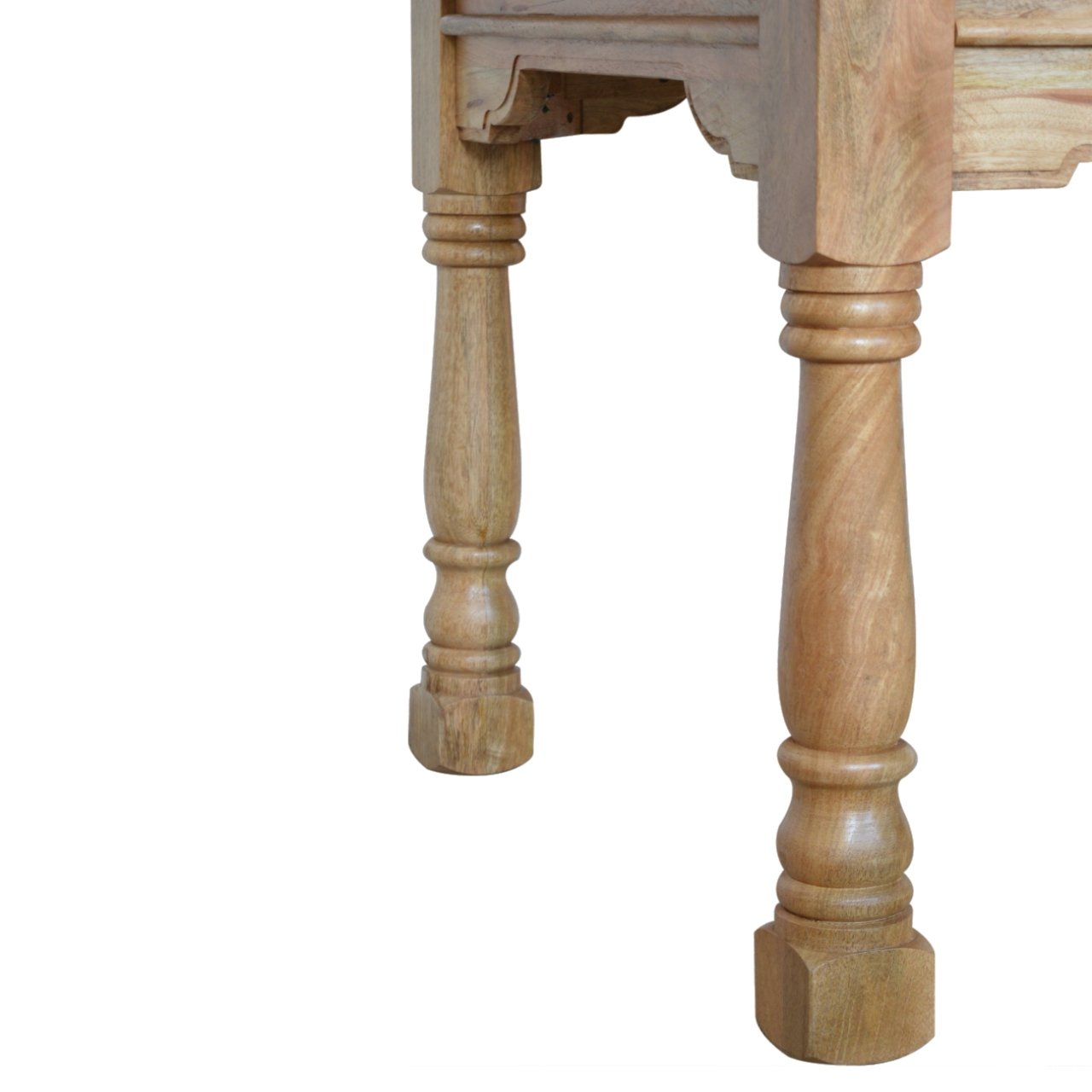 Stół Artisan ASB302 – lite drewno mango, wykończenie dębowe - obrazek 9