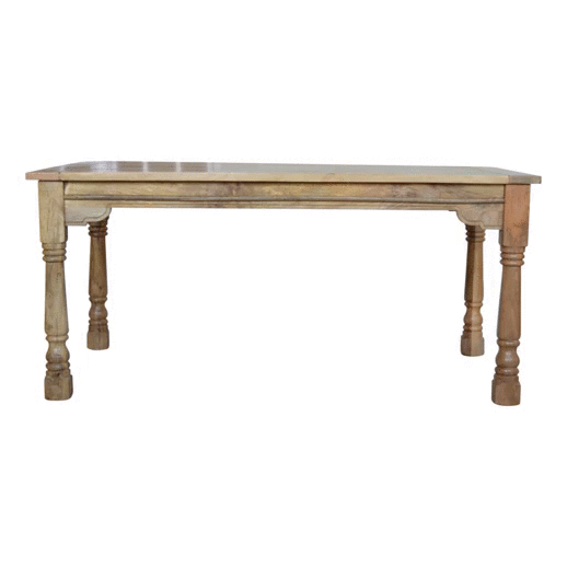 Stół Artisan ASB305 – lite drewno mango, wykończenie dębowe - Image 9