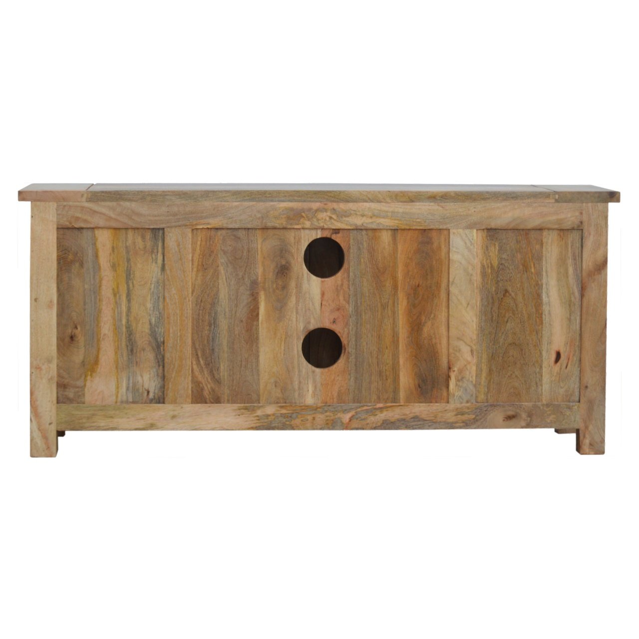 Szafka RTV Artisan ASB319 – lite drewno mango, wykończenie dębowe - Image 8