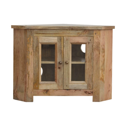 Szafka RTV Artisan ASB320 – lite drewno mango, wykończenie dębowe - Image 12