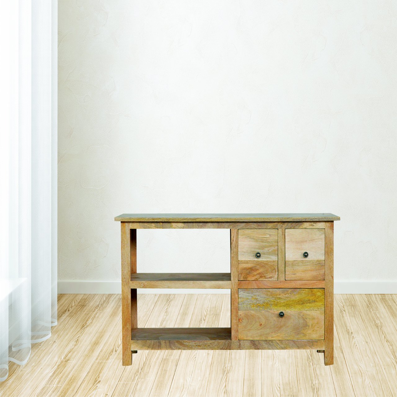 Mebel Artisan Artisan IN032 – lite drewno mango, wykończenie dębowe - obrazek 7