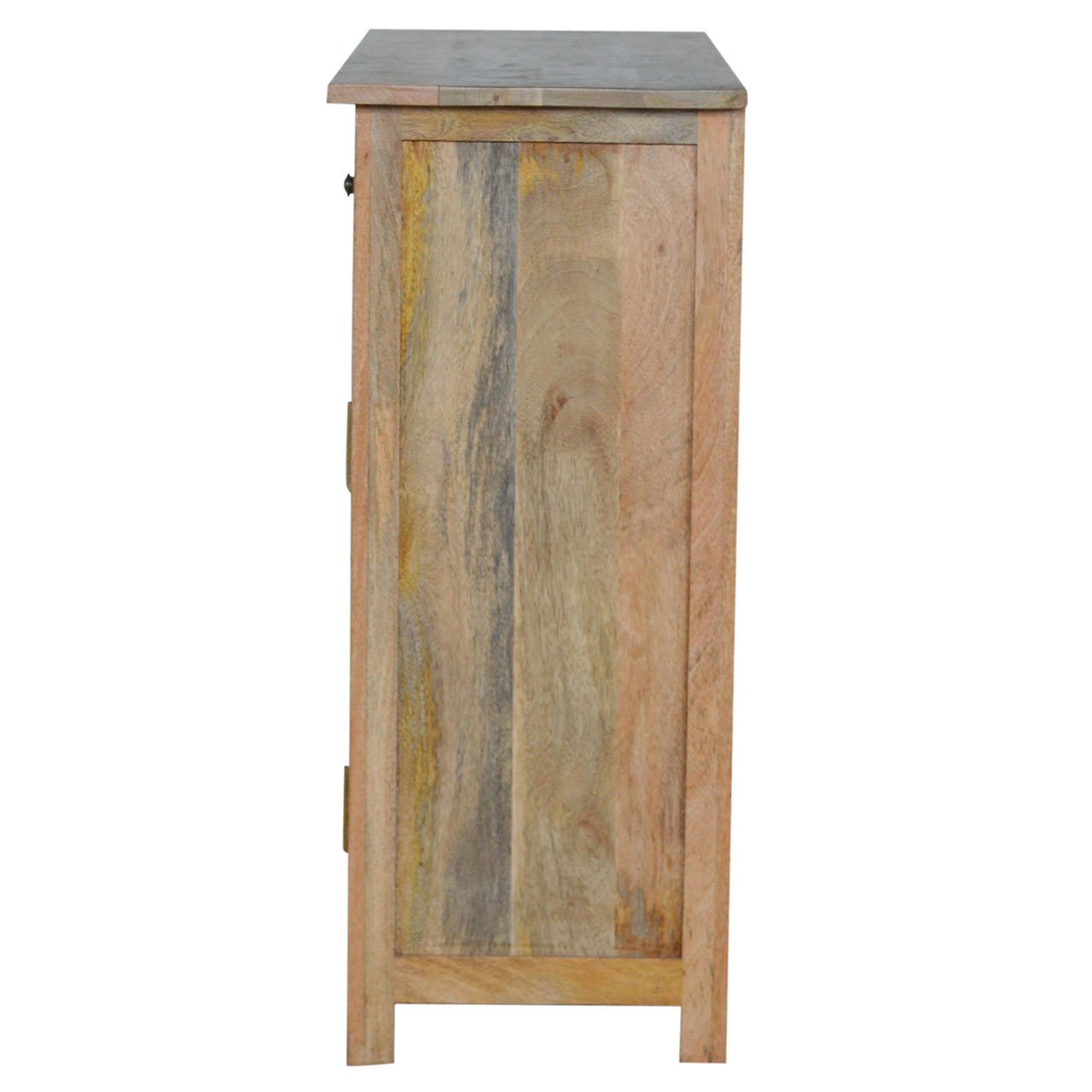 Komoda z litego drewna mango – dębowa, 90 cm - Image 6