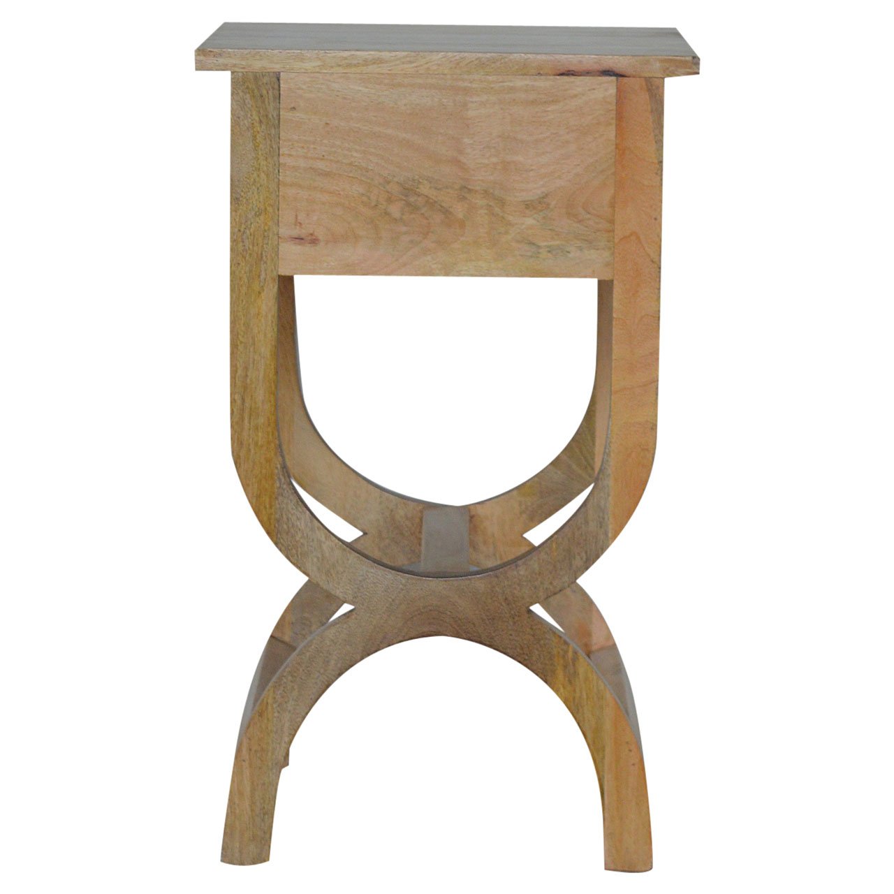 Szafka nocna Artisan IN067 – lite drewno mango, wykończenie dębowe - Image 3