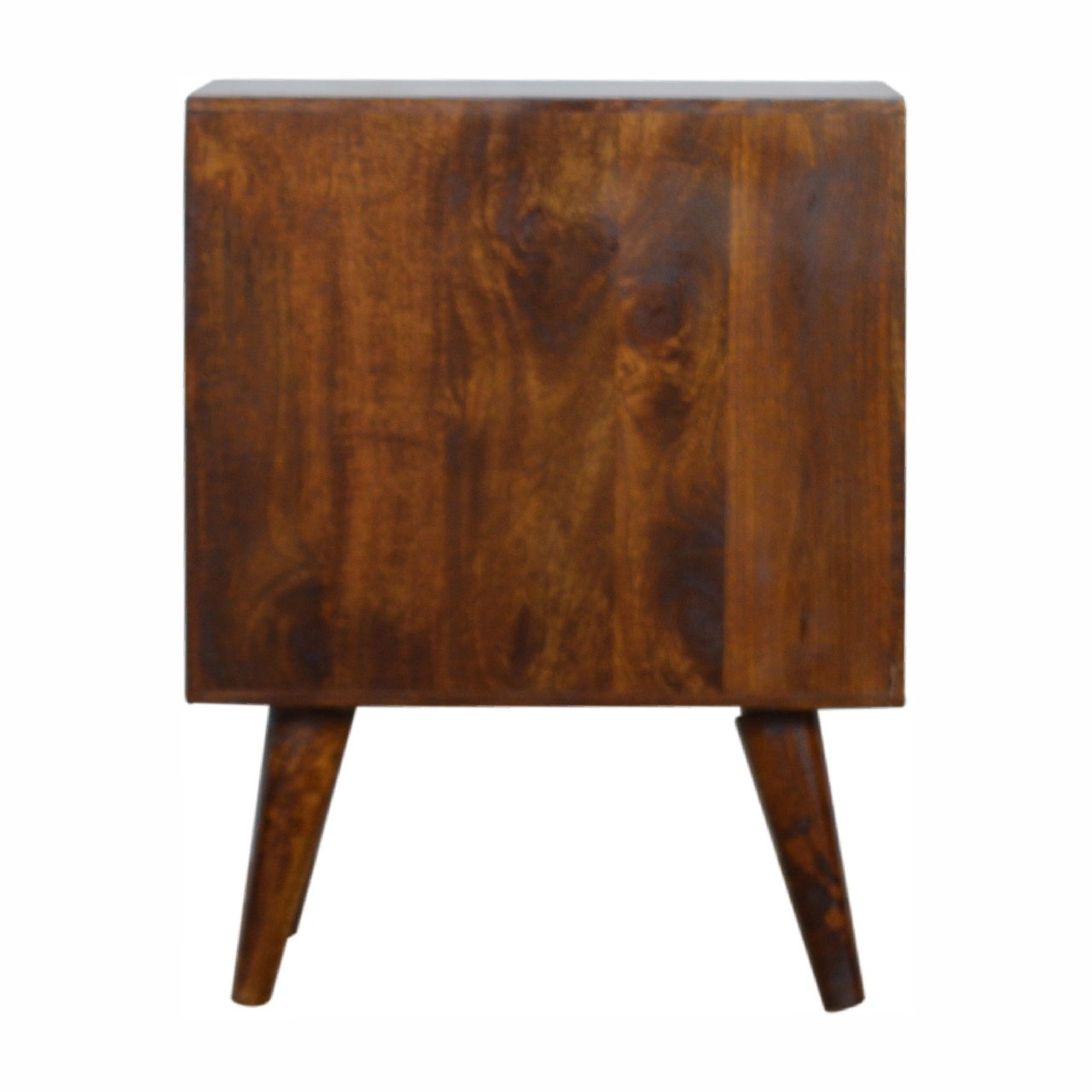 Szafka z litego drewna mango – kasztanowa, 75 cm — model IN1001 - obrazek 8