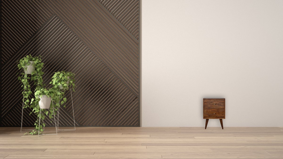 Szafka nocna Artisan IN1003 – lite drewno mango, wykończenie kasztanowe - obrazek 11