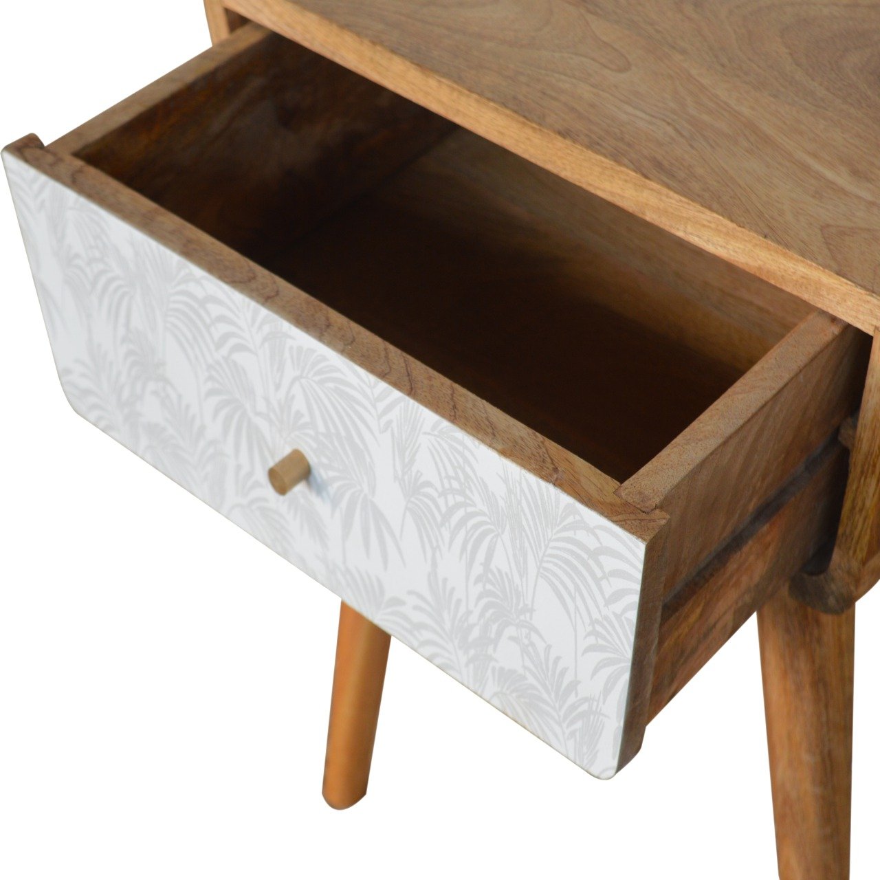 Szafka nocna Artisan IN1015 – lite drewno mango, wykończenie jasne - Image 5