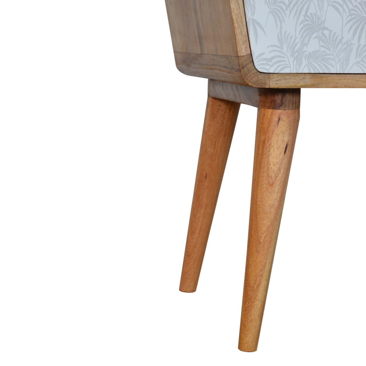 Szafka nocna Artisan IN1015 – lite drewno mango, wykończenie jasne - Image 6