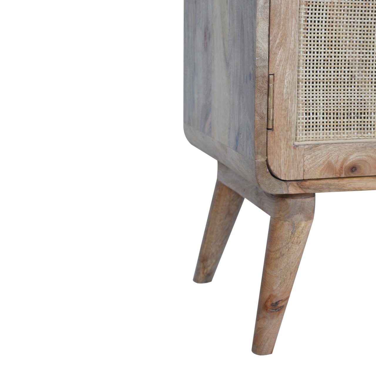 Komoda z litego drewna mango – dębowa, 85 cm - Image 4