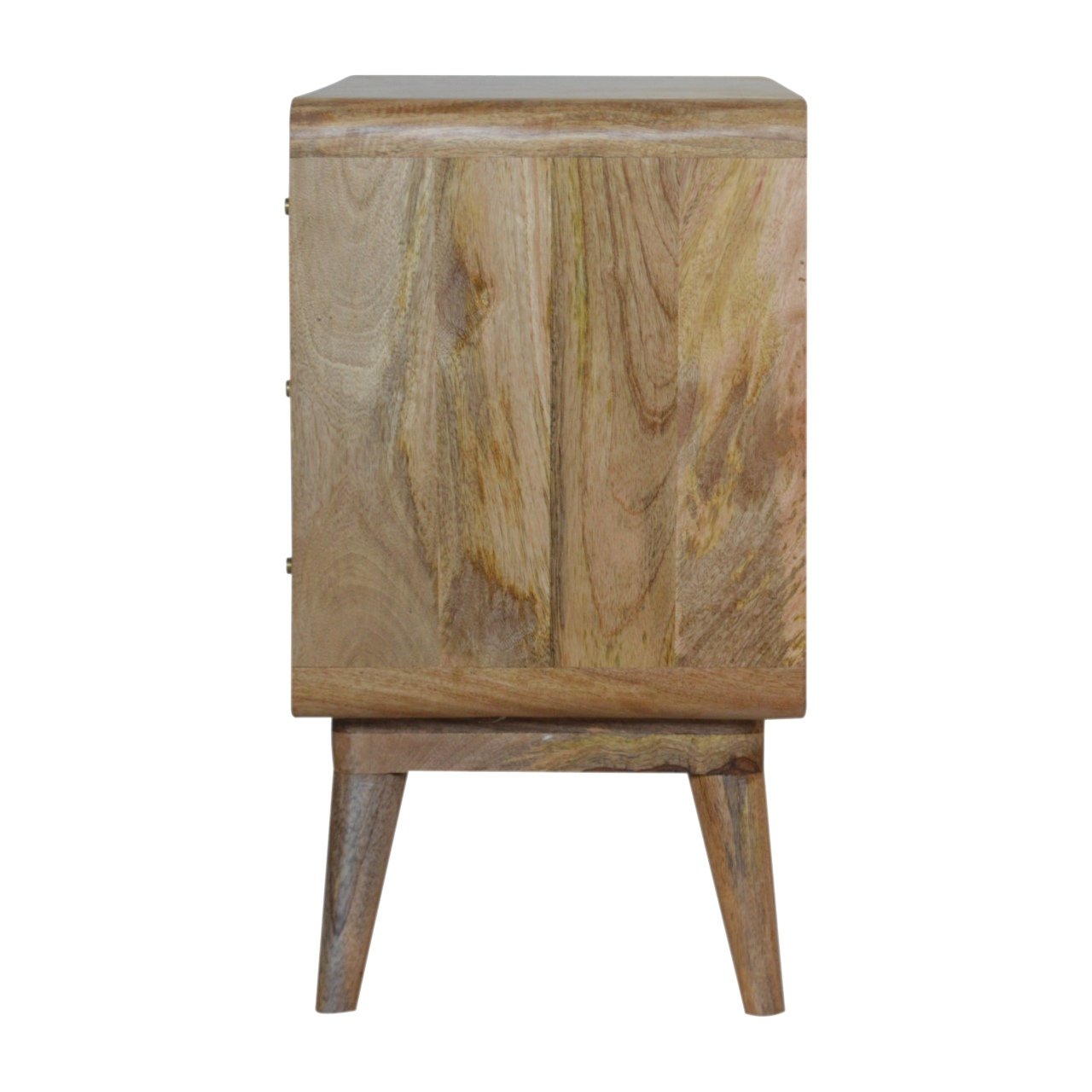 Komoda z litego drewna mango – dębowa, 85 cm - Image 7