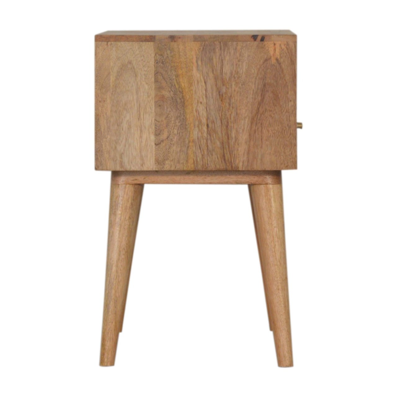 Szafka nocna Artisan IN1027 – lite drewno mango, wykończenie dębowe - Image 7