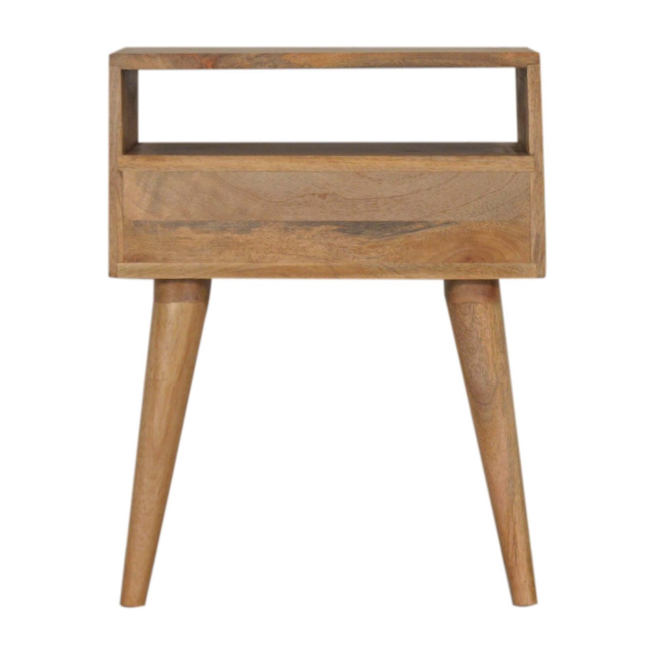 Szafka nocna Artisan IN1027 – lite drewno mango, wykończenie dębowe - Image 8