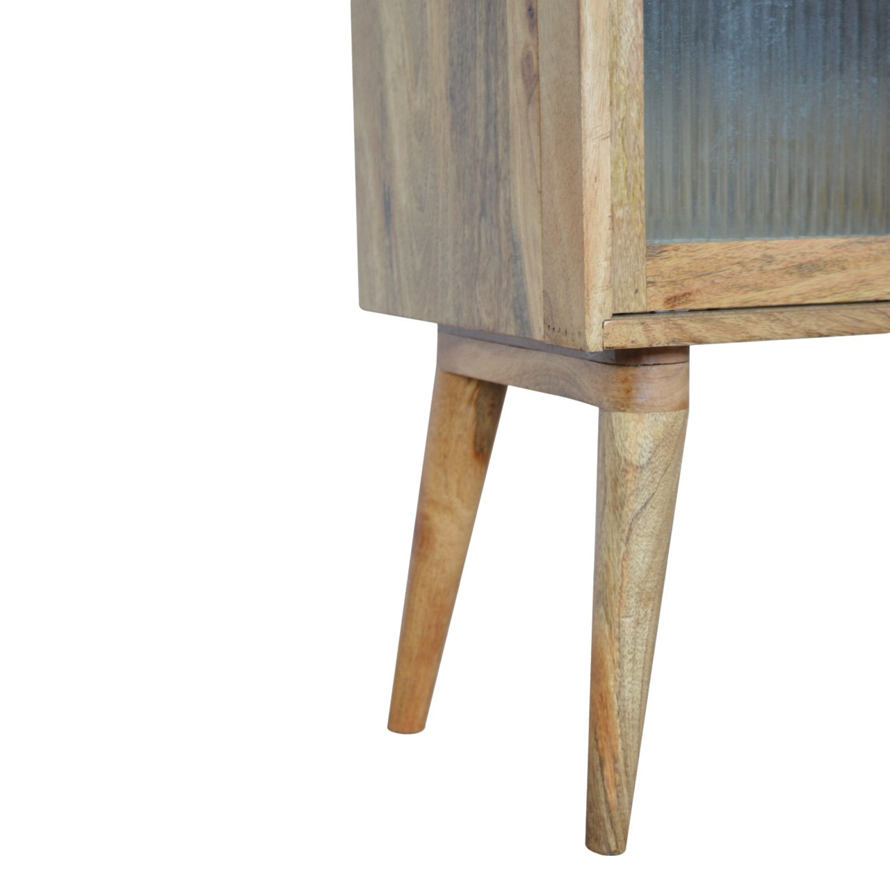 Szafka nocna Artisan IN1048 – lite drewno mango, wykończenie dębowe - Image 6