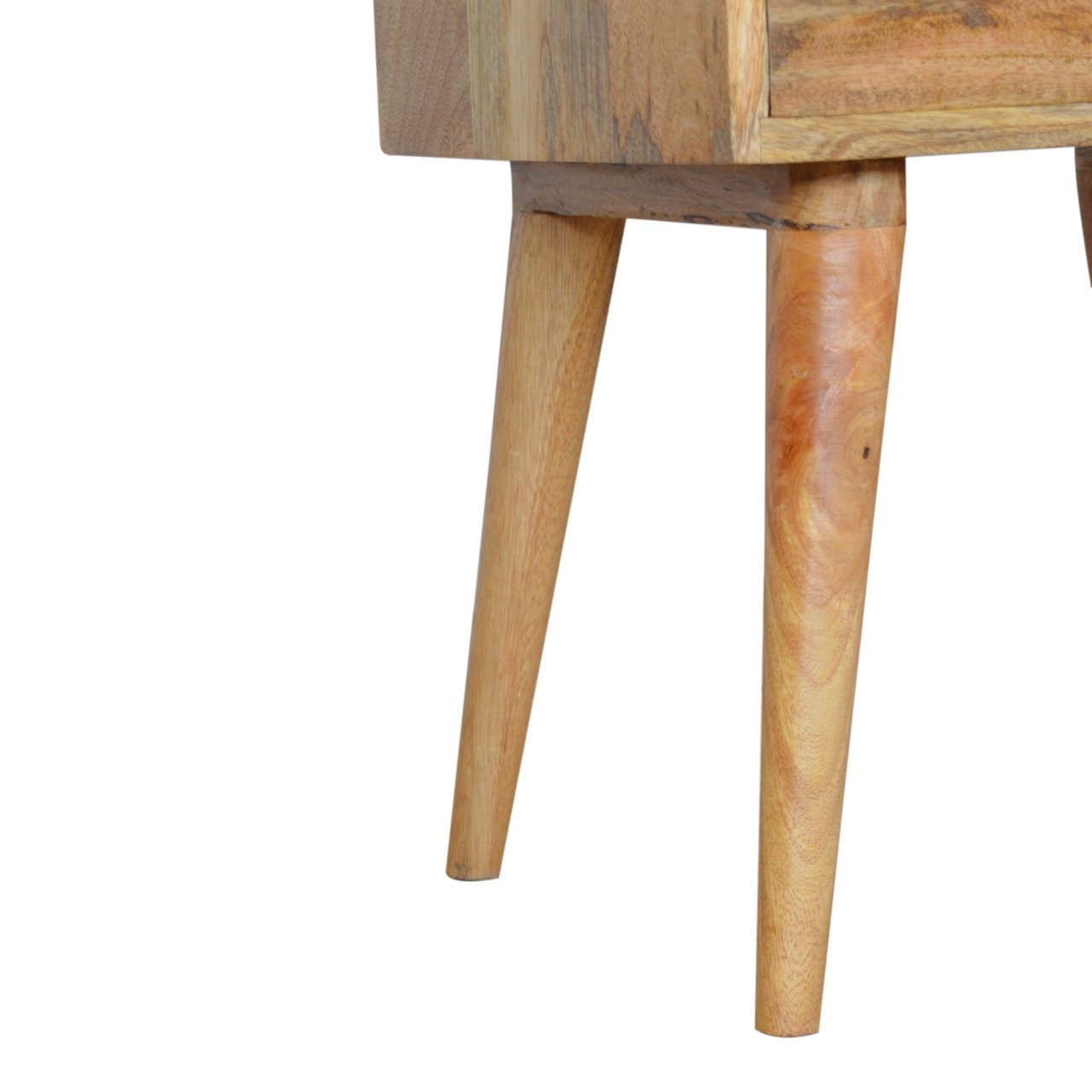 Szafka nocna Artisan IN1101 – lite drewno mango, wykończenie jasne - Image 5