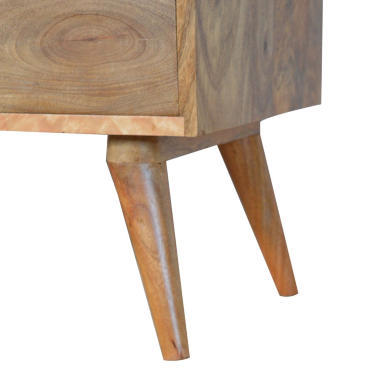 Szafka RTV Artisan IN1102 – lite drewno mango, wykończenie jasne - Image 7