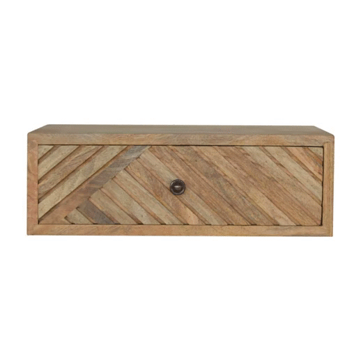 Szafka nocna Artisan IN1279 – lite drewno mango, wykończenie dębowe - Image 9