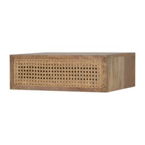 Szafka nocna Artisan IN1294 – lite drewno mango, wykończenie dębowe