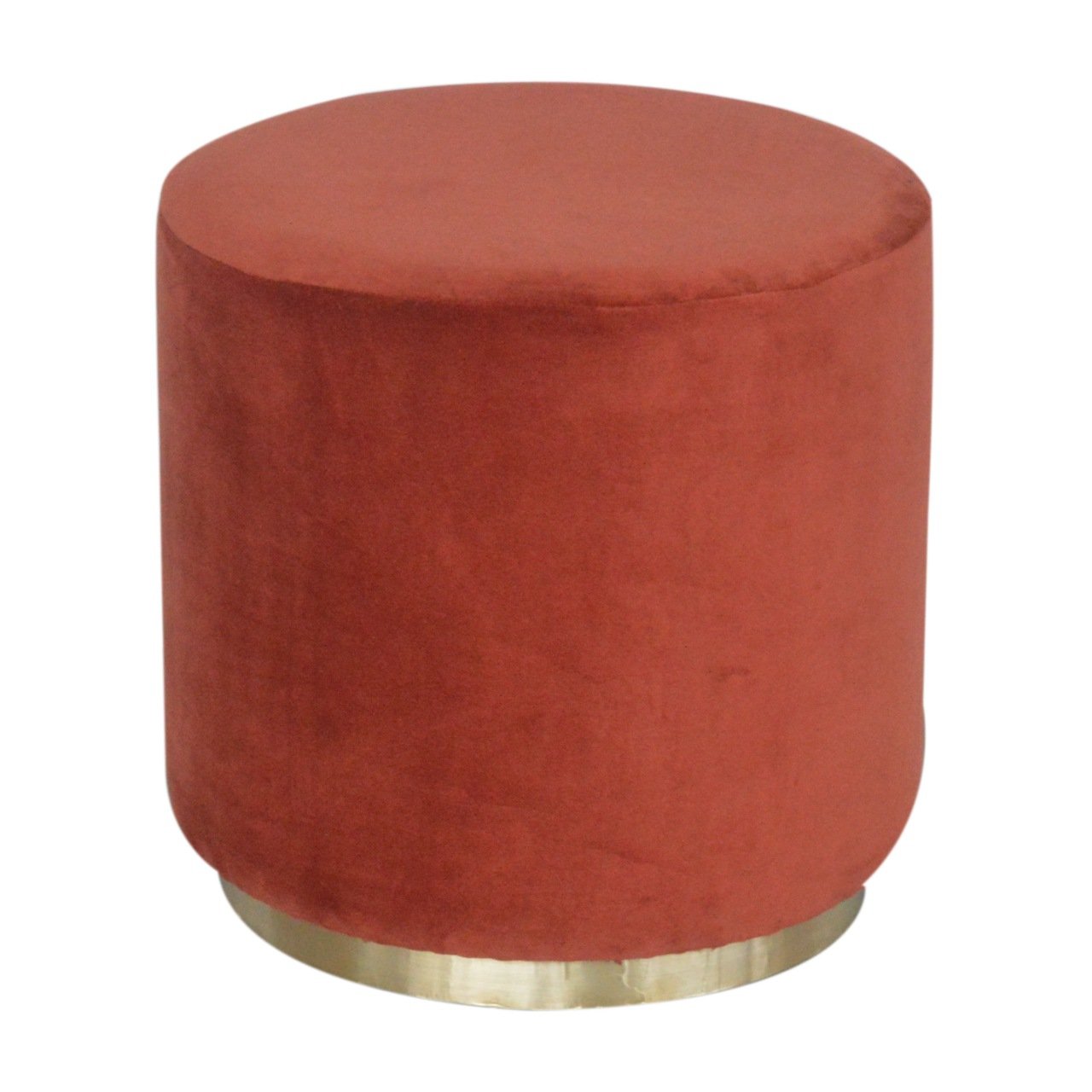 Pufa z drewna i bawełny – 47 cm - Image 2