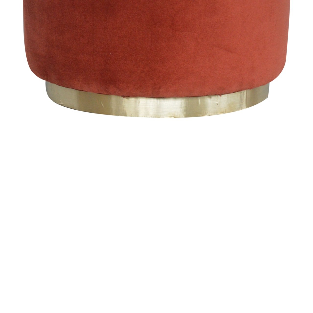 Pufa z drewna i bawełny – 47 cm - Image 7