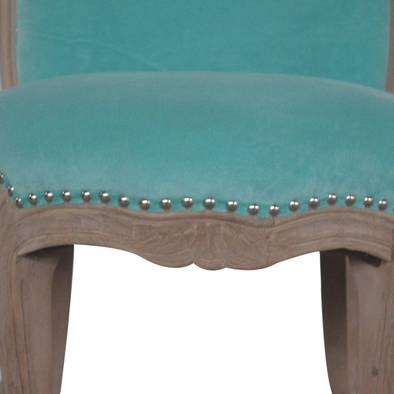 Krzesło z litego drewna mango – 50 cm — model IN1446 - Image 3