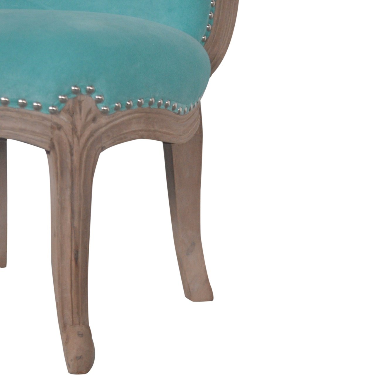 Krzesło z litego drewna mango – 50 cm — model IN1446 - Image 6