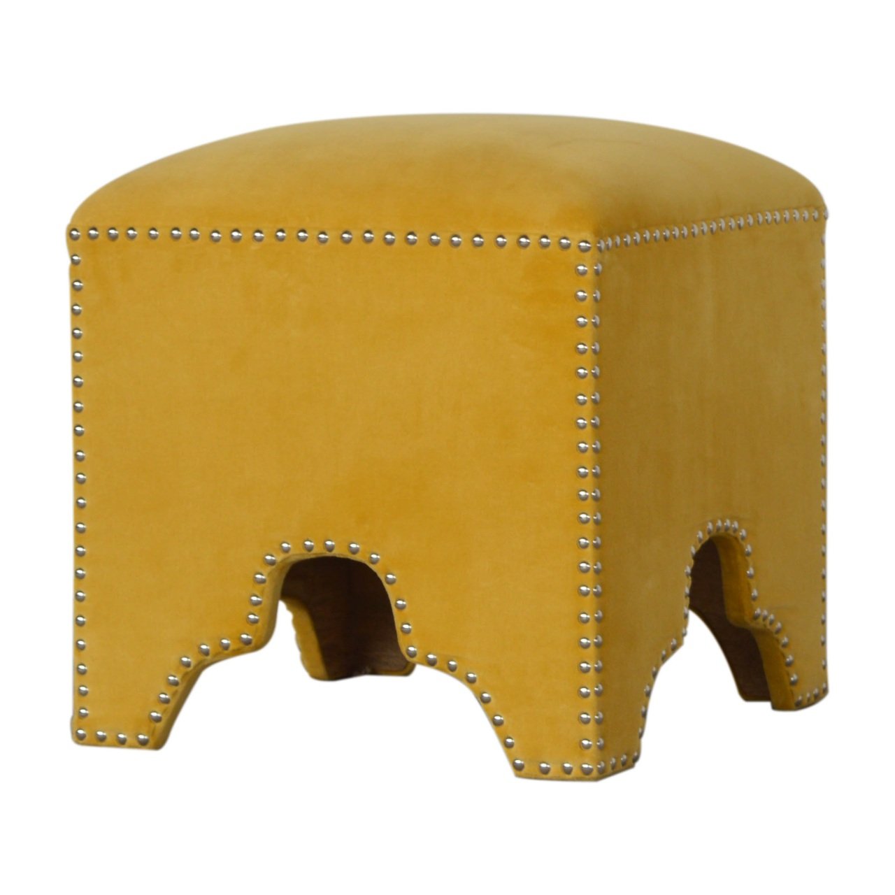 Pufa Artisan IN1468 – lite drewno mango