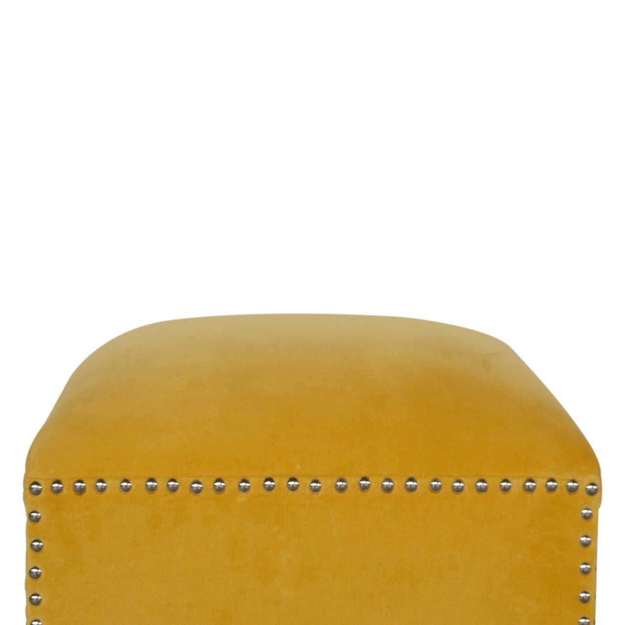 Pufa Artisan IN1468 – lite drewno mango - obrazek 3