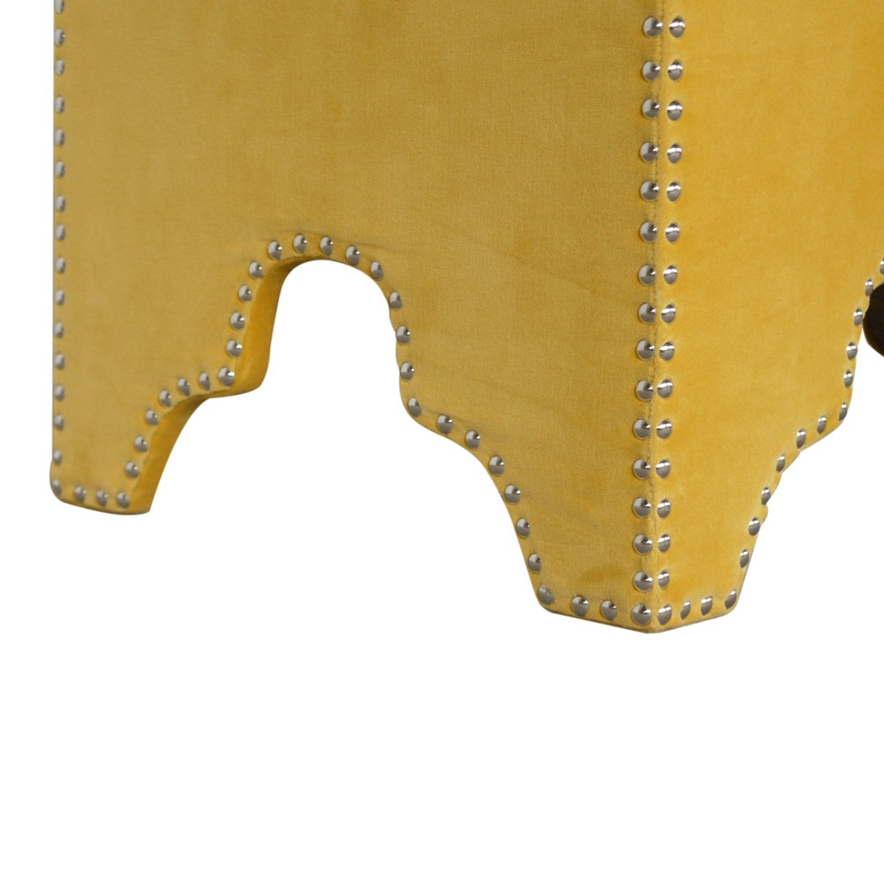 Pufa Artisan IN1468 – lite drewno mango - obrazek 4