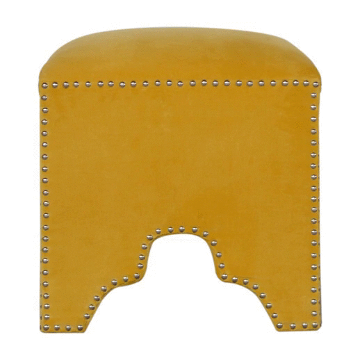 Pufa Artisan IN1468 – lite drewno mango - obrazek 7