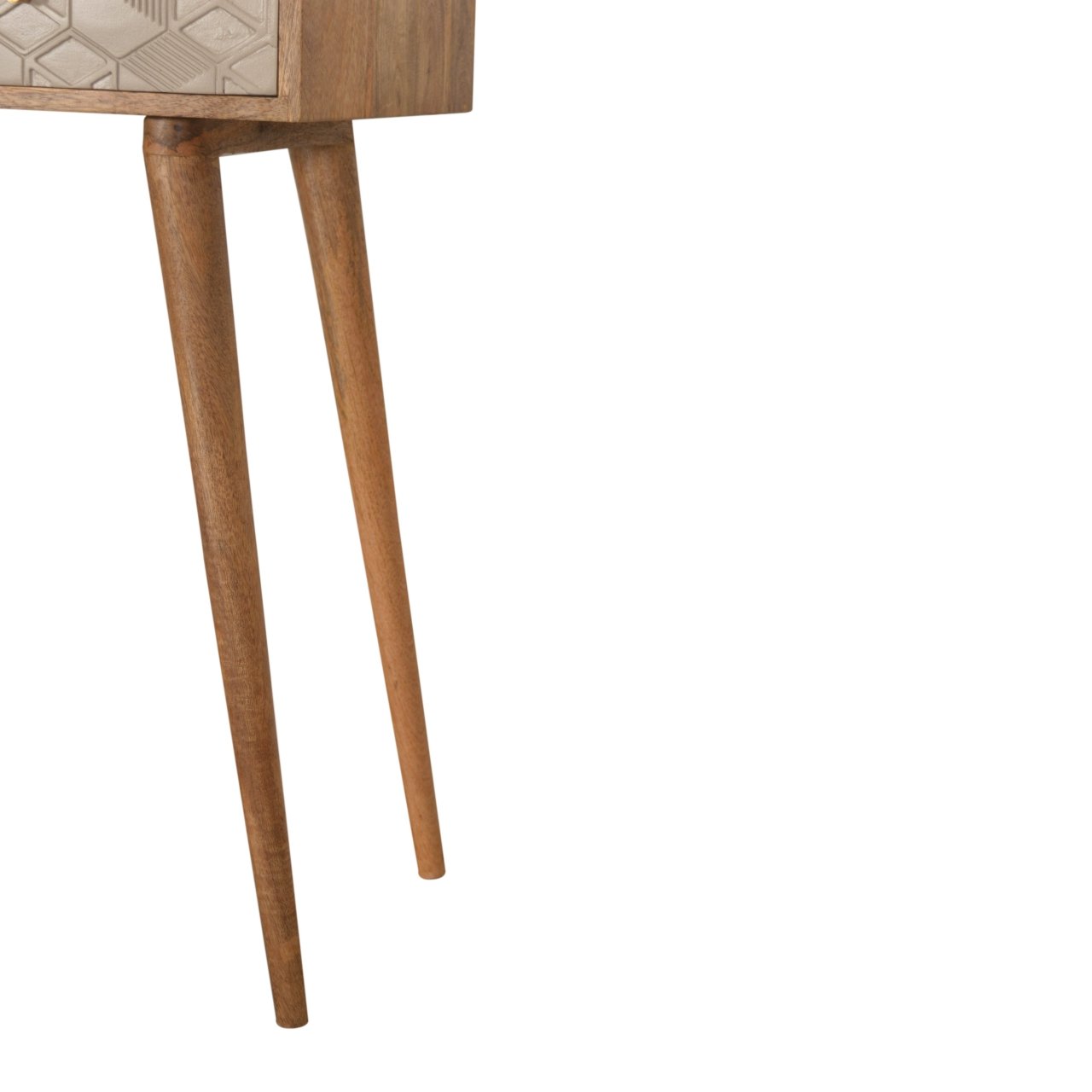 Stół z litego drewna mango – 80 cm - obrazek 6
