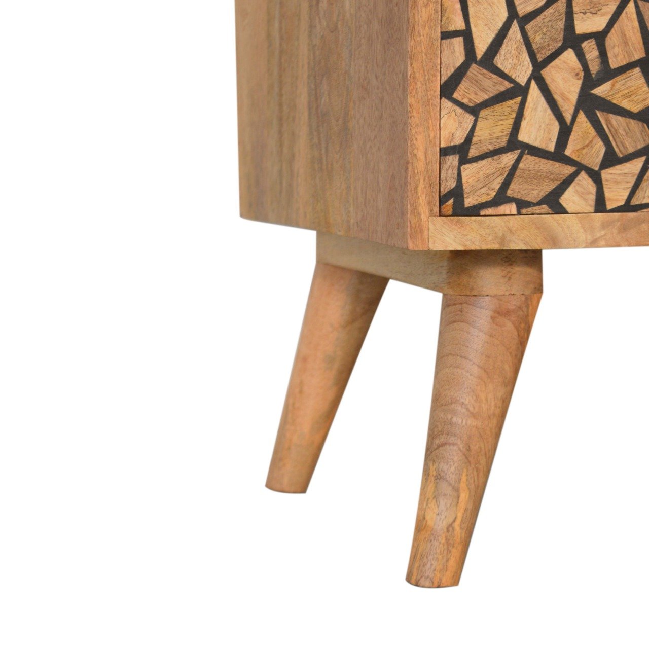 Szafka RTV Artisan IN1495 – lite drewno mango, wykończenie dębowe - Image 7