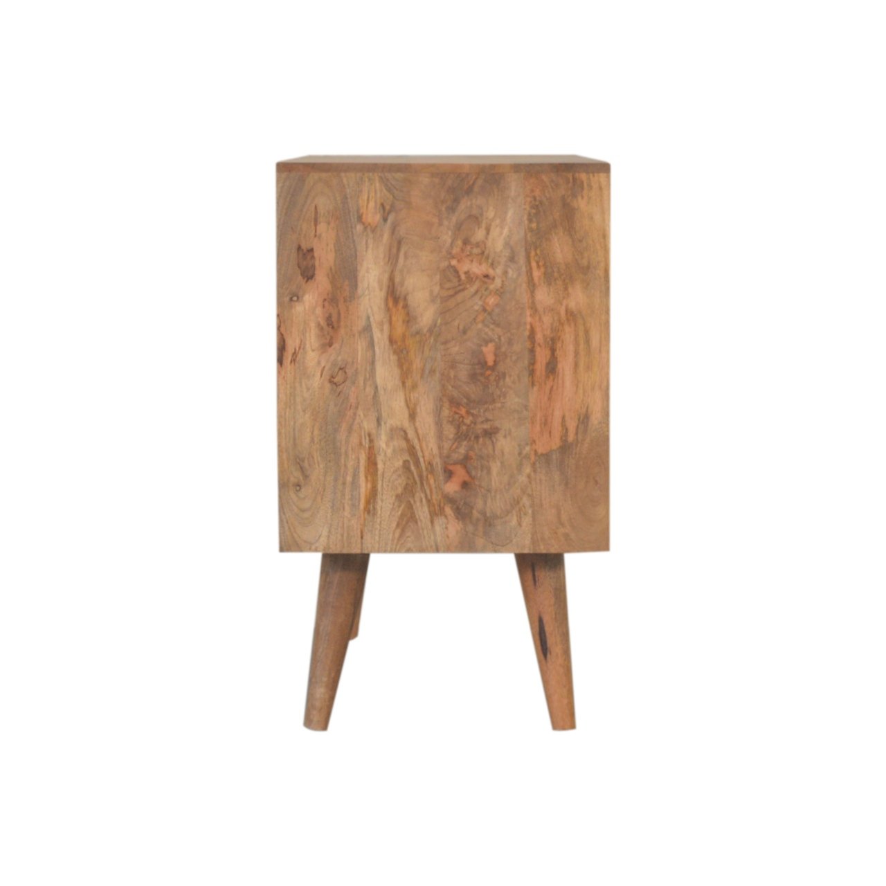 Komoda z litego drewna mango – jasna, 85 cm - Image 7