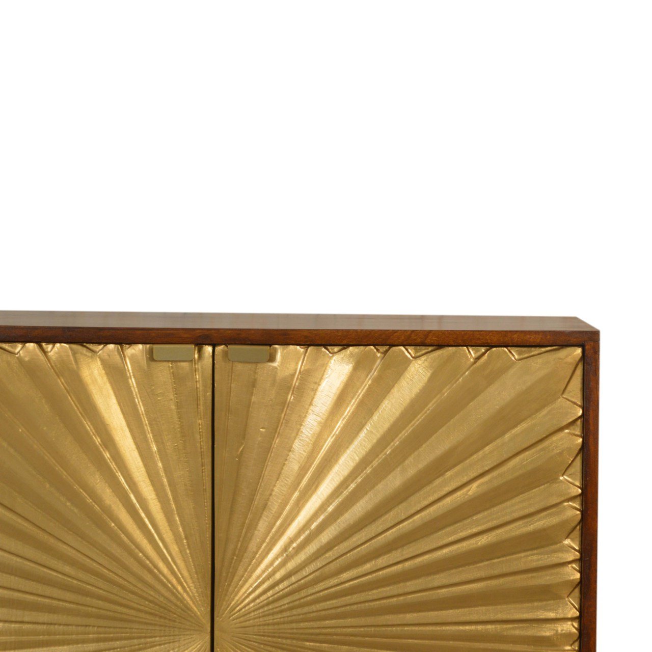 Szafka z litego drewna mango – kasztanowa, 75 cm — model IN1539 - Image 3