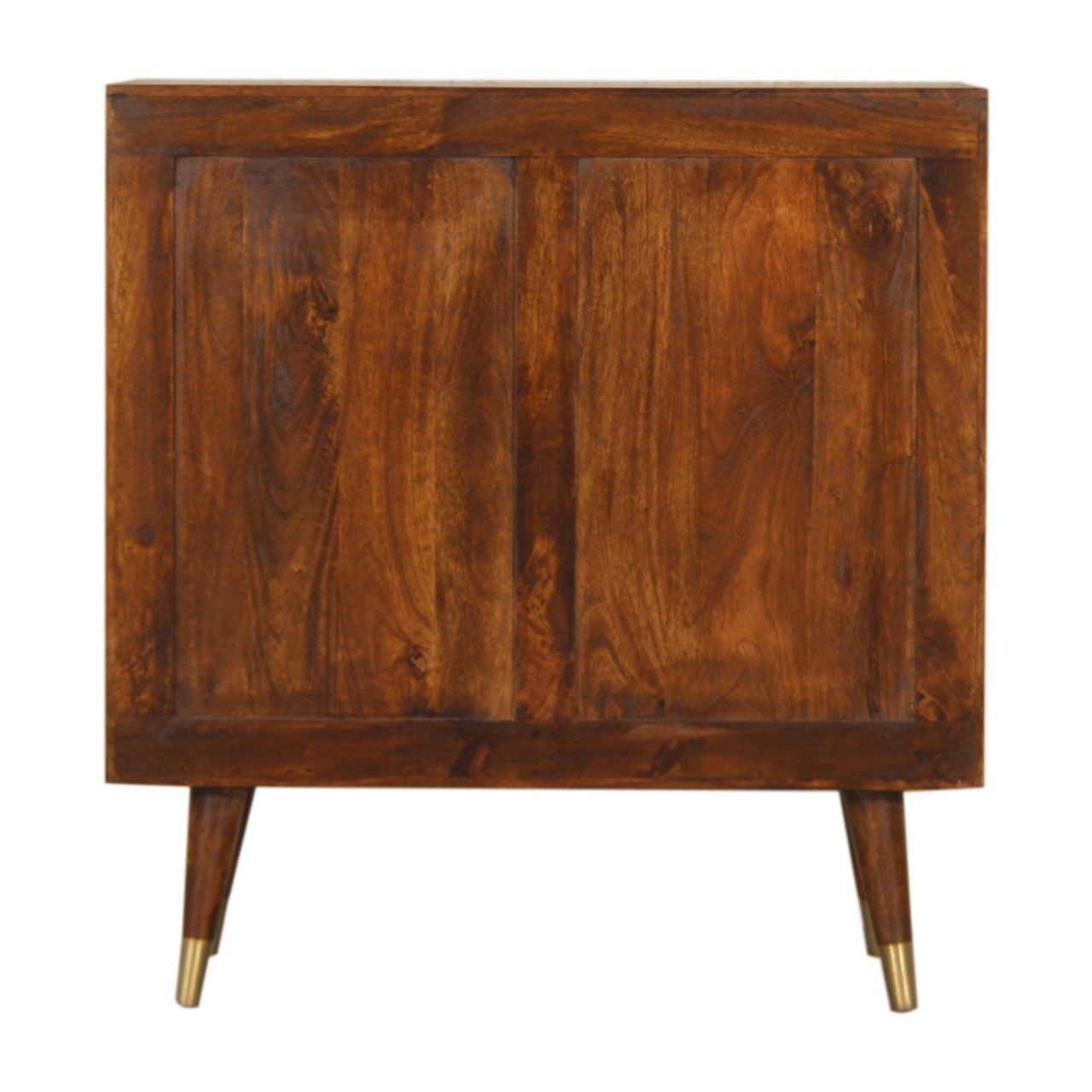 Szafka z litego drewna mango – kasztanowa, 75 cm — model IN1539 - Image 8