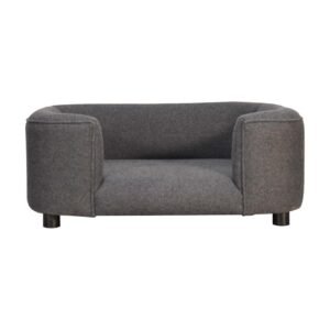 Sofa z naturalnych materiałów – naturalna, 96 cm