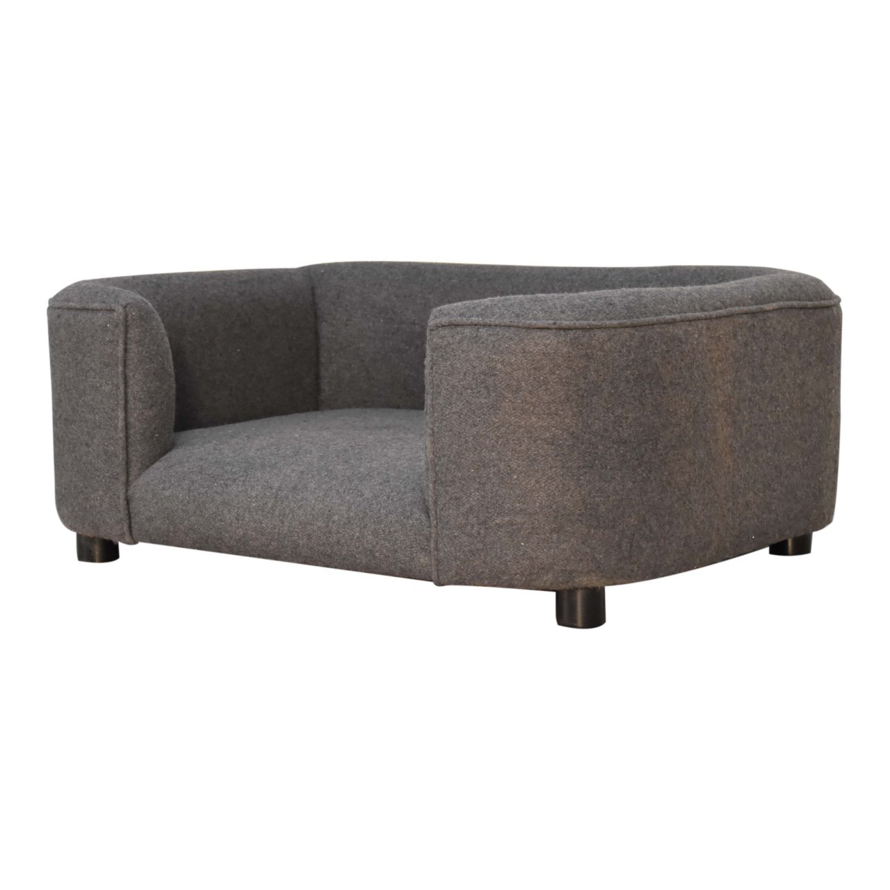 Sofa z naturalnych materiałów – naturalna, 96 cm - obrazek 2