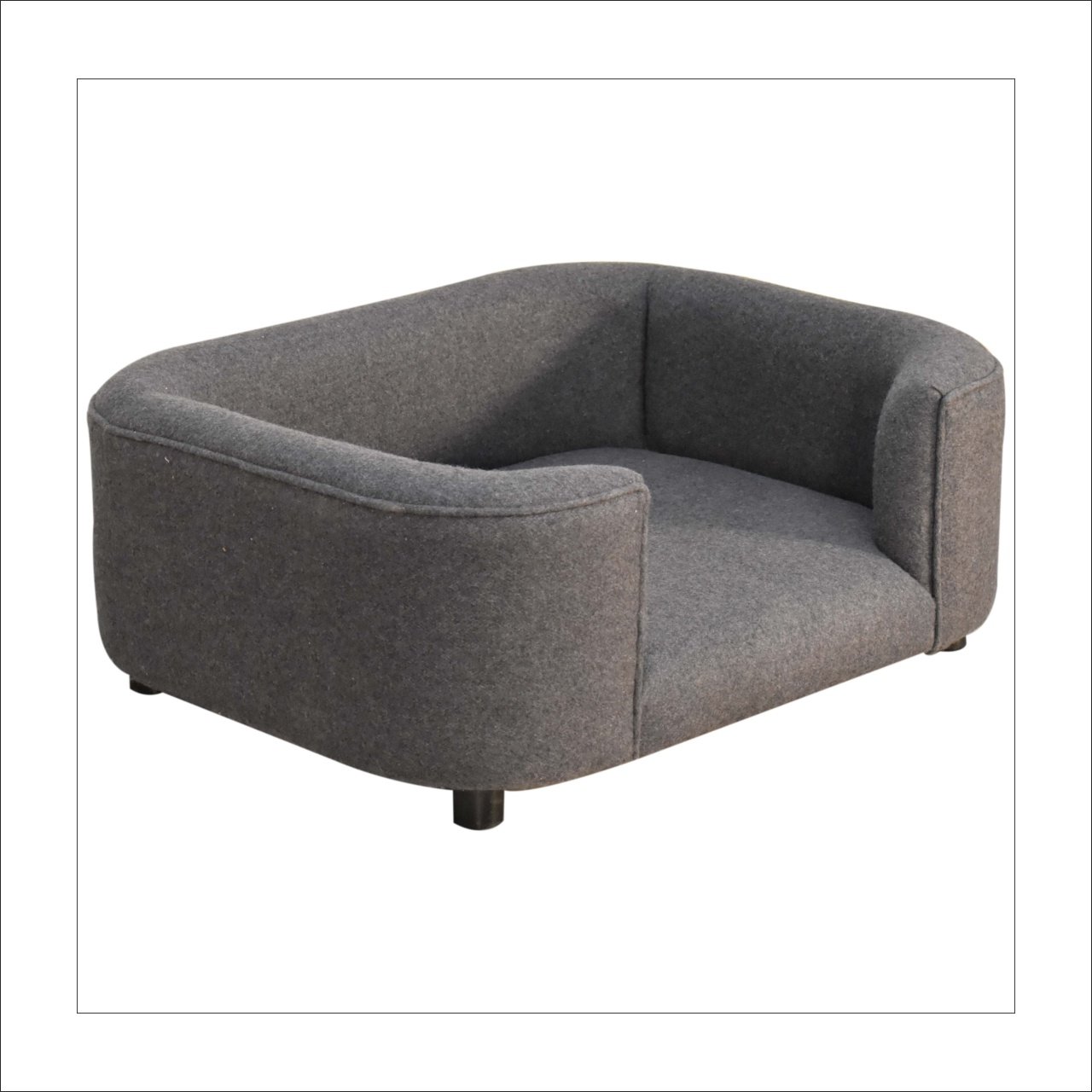 Sofa z naturalnych materiałów – naturalna, 96 cm - obrazek 4