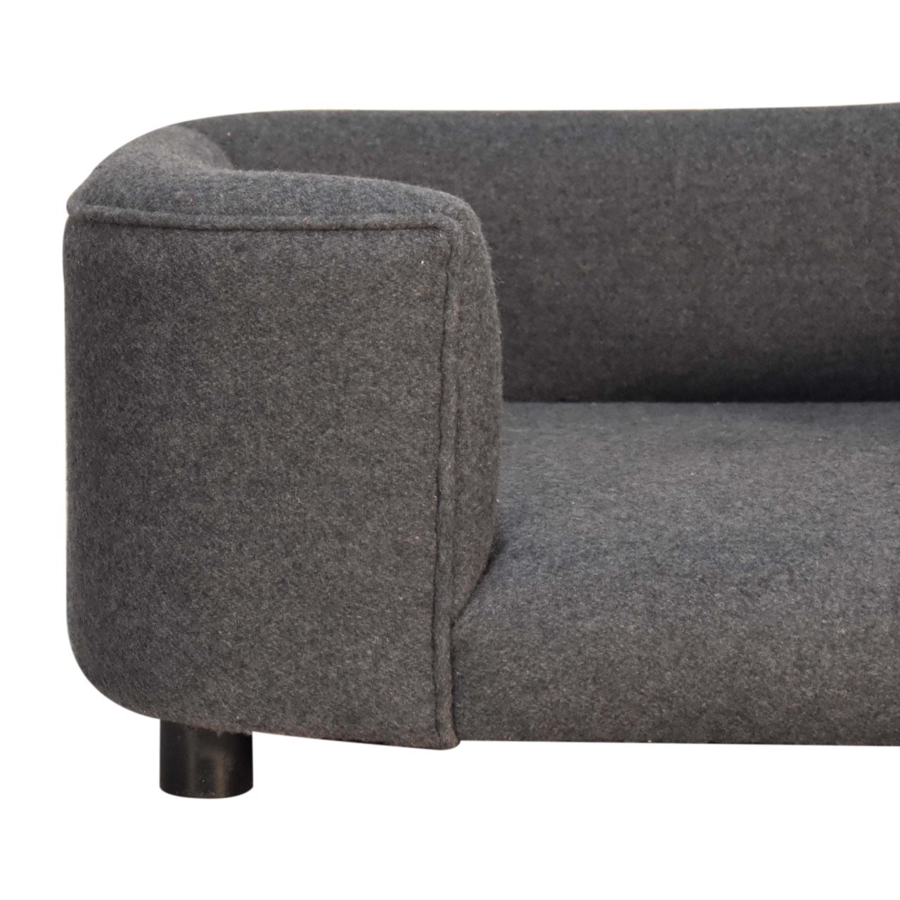 Sofa z naturalnych materiałów – naturalna, 96 cm - obrazek 5
