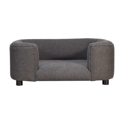 Sofa z naturalnych materiałów – naturalna, 96 cm - obrazek 10