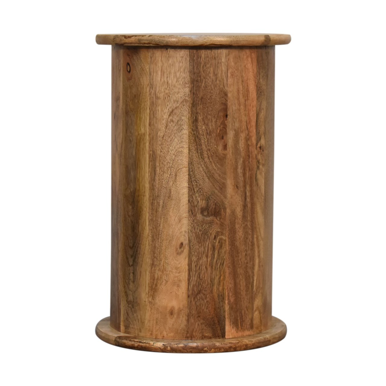 Szafka nocna Artisan IN1726 – lite drewno mango, wykończenie dębowe - obrazek 8