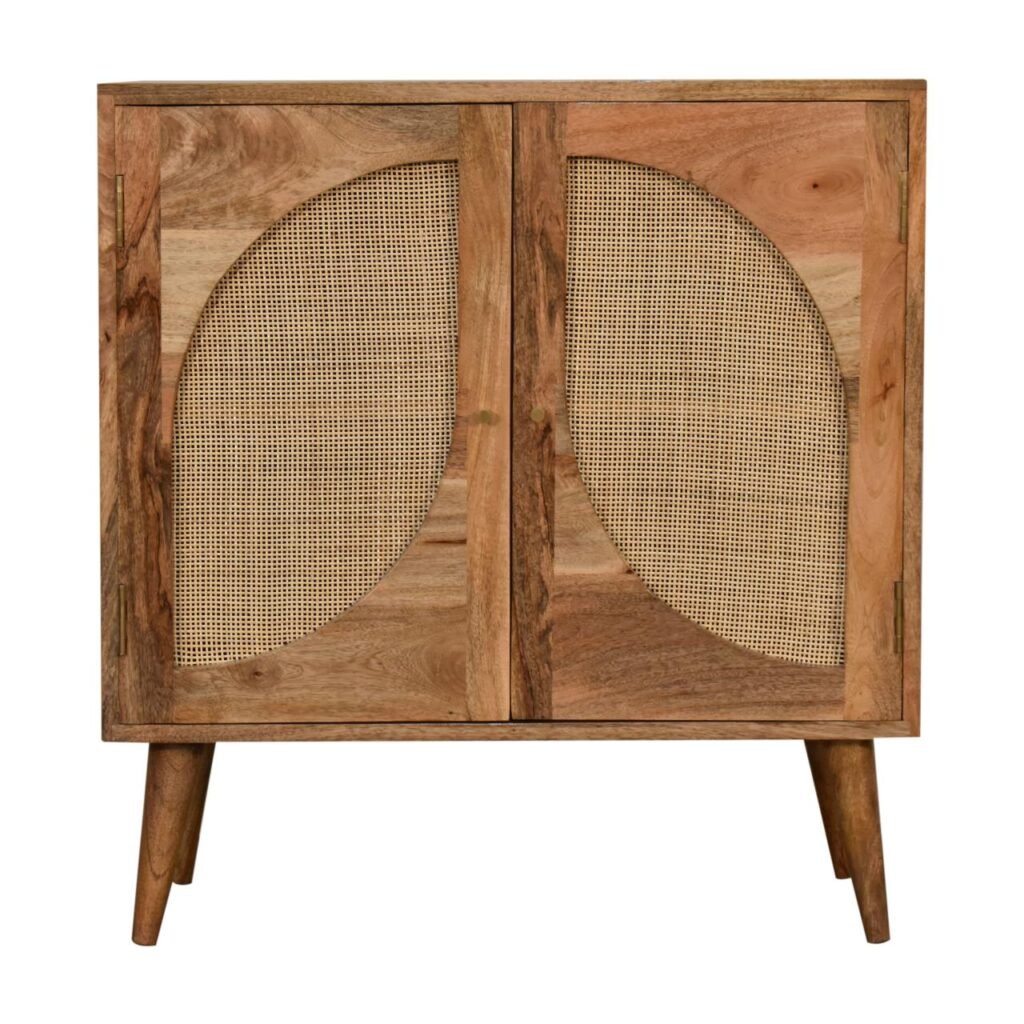 Szafka z litego drewna mango – 75 cm — model IN1730