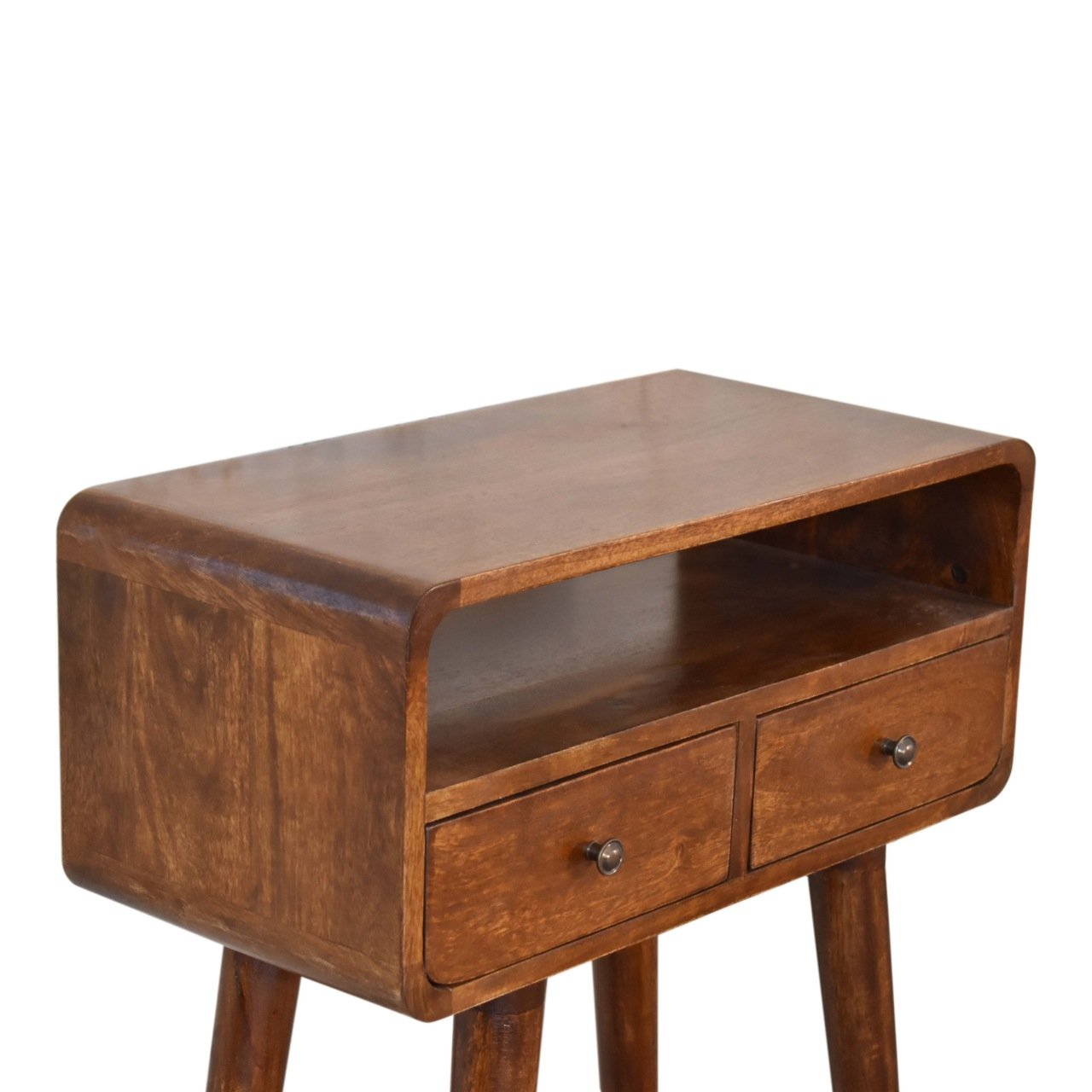 Stół z naturalnych materiałów – kasztanowy, 60 cm - obrazek 5