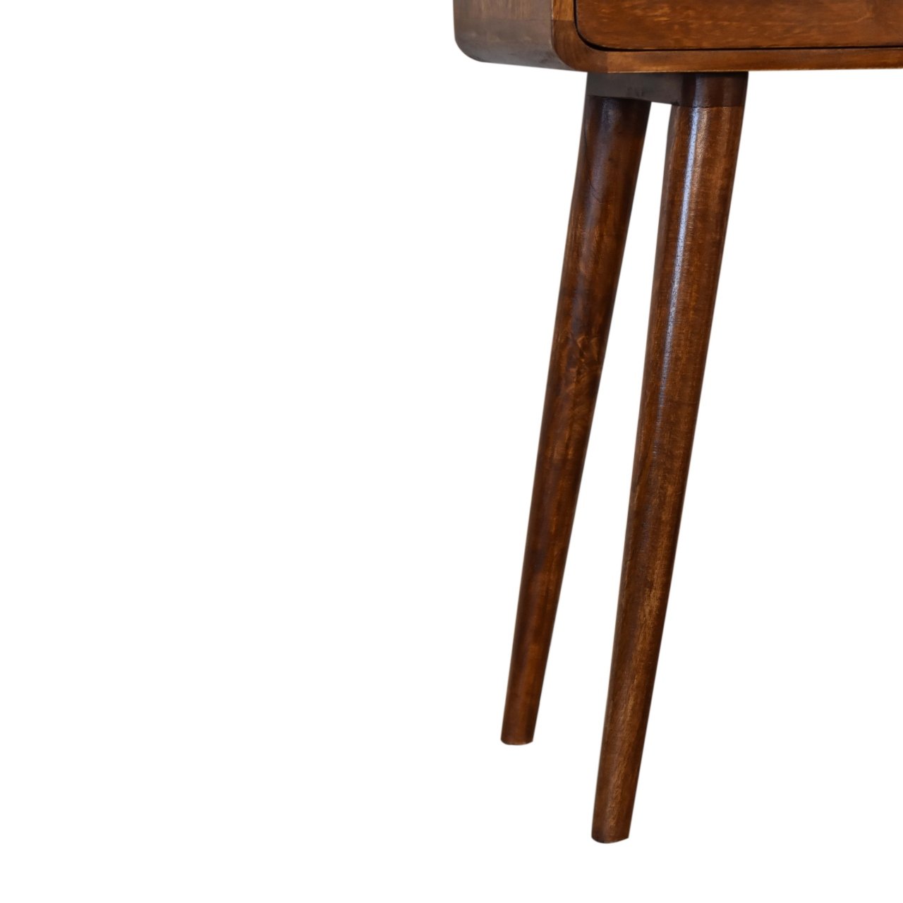 Stół z naturalnych materiałów – kasztanowy, 60 cm - obrazek 8