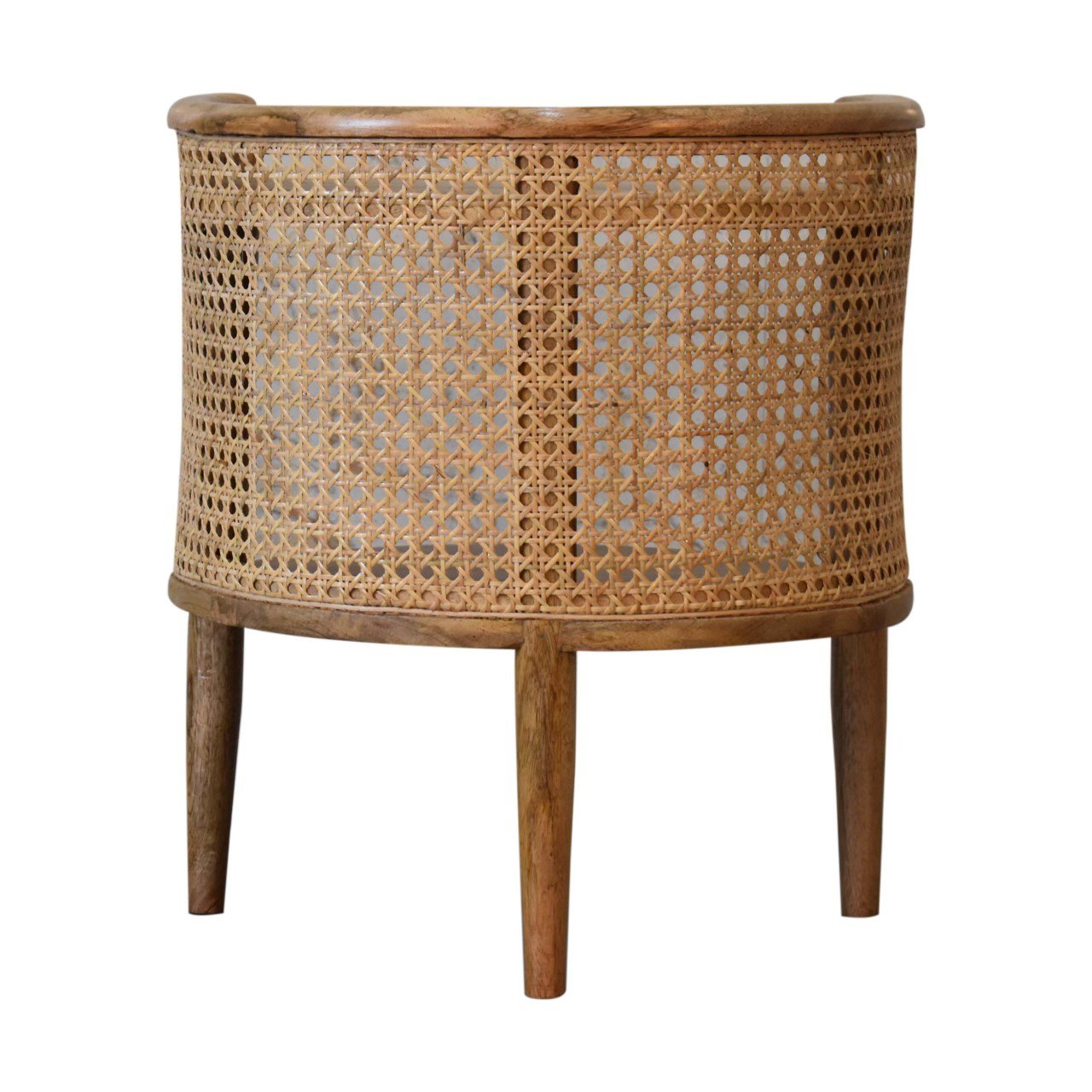 Szafka nocna Artisan IN1778 – lite drewno mango, wykończenie dębowe - obrazek 9