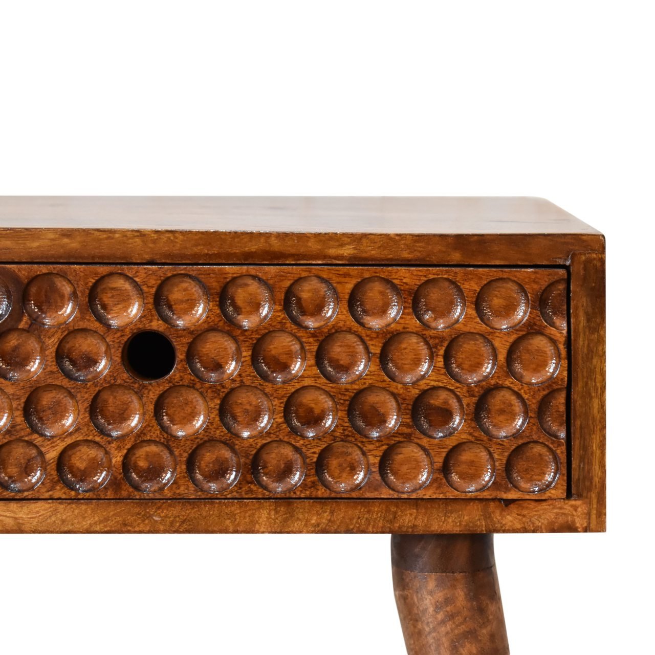 Szafka nocna Artisan IN1789 – naturalne materiały dobrane przez Artisan, wykończenie kasztanowe - obrazek 4