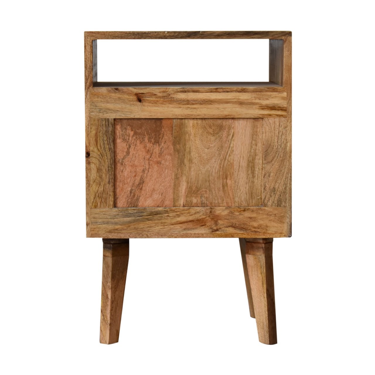 Szafka nocna Artisan IN1797 – lite drewno mango, wykończenie dębowe - Image 8