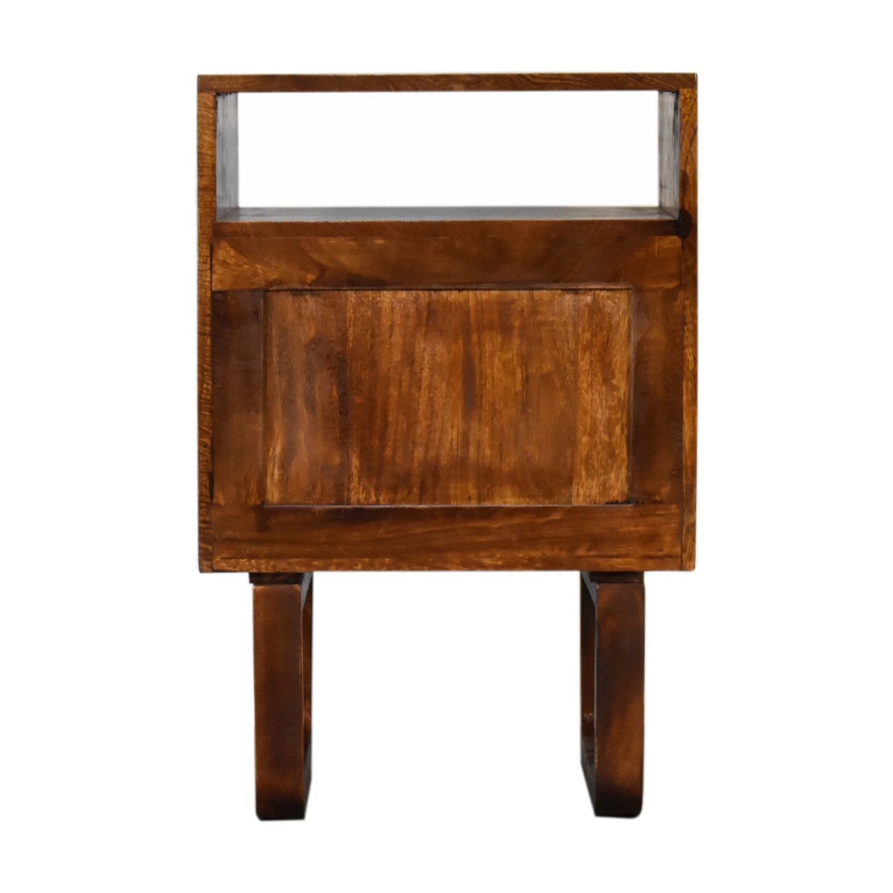 Szafka nocna Artisan IN1804 – lite drewno mango, wykończenie kasztanowe - Image 9
