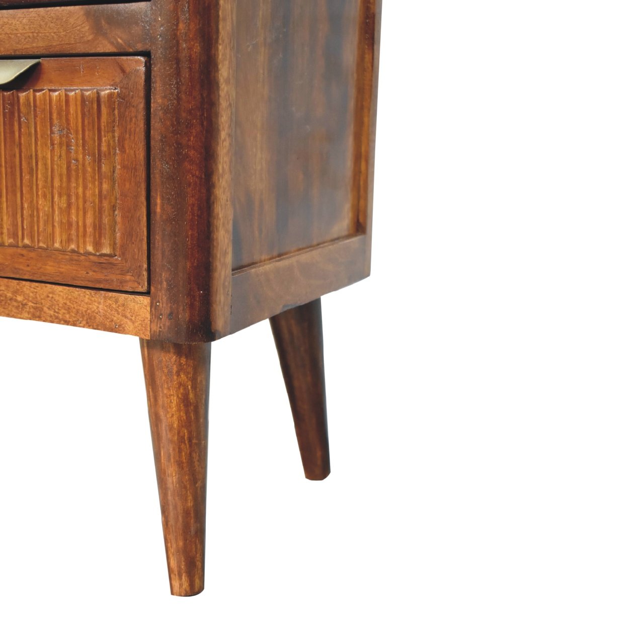 Komoda z litego drewna mango – kasztanowa, 75 cm — model IN1806 - Image 6