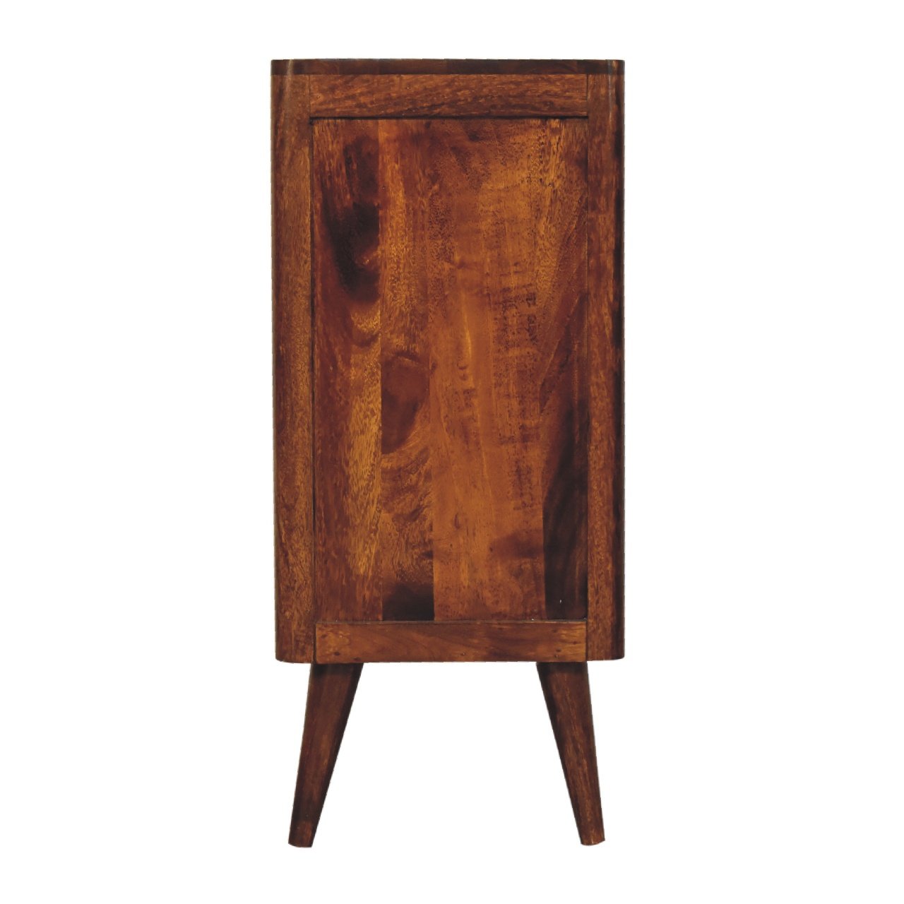 Komoda z litego drewna mango – kasztanowa, 75 cm — model IN1806 - Image 7