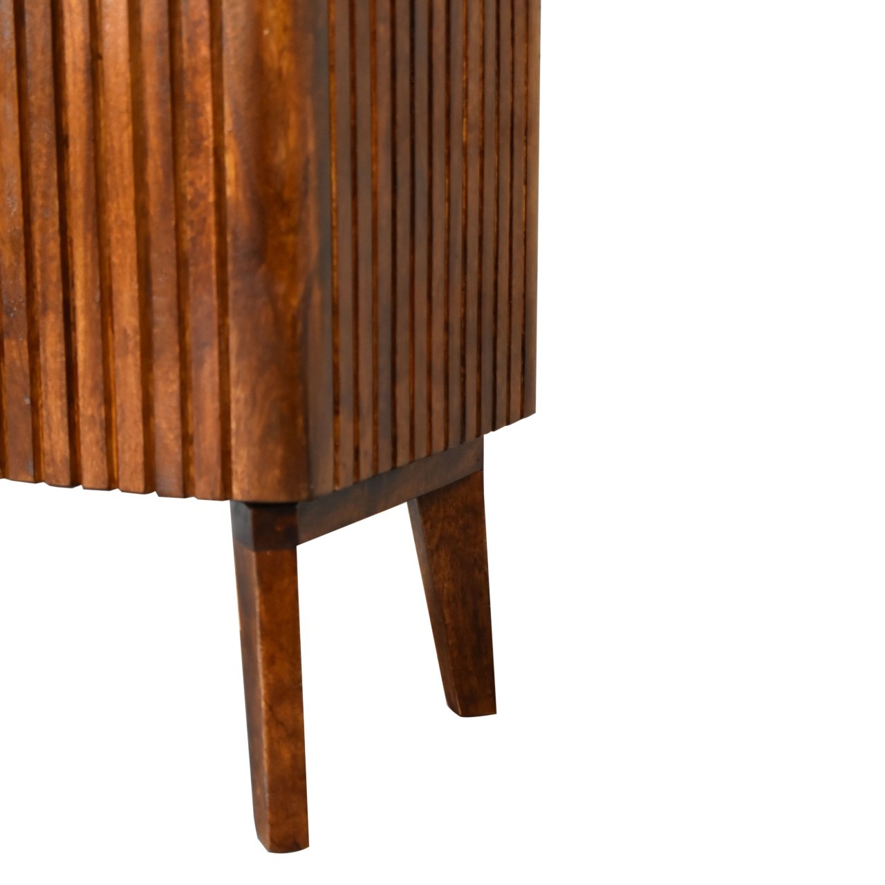 Szafka z litego drewna mango – kasztanowa, 75 cm — model IN1812 - Image 7