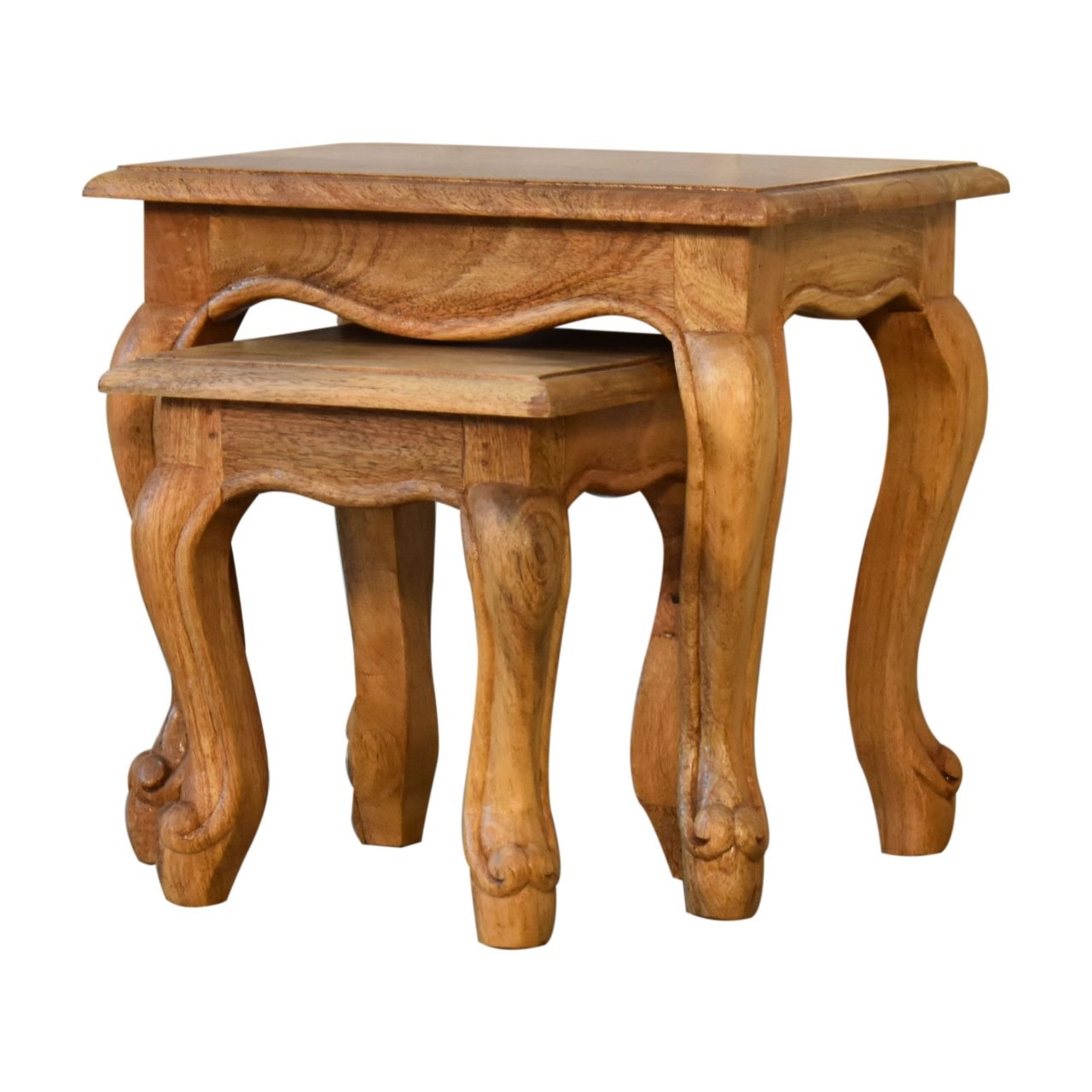 Toaletka Artisan IN1820 – lite drewno mango, wykończenie dębowe - Image 2